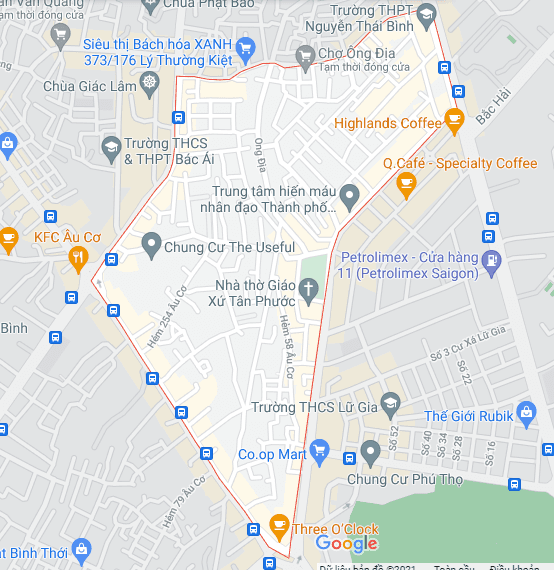 Bản đồ phường 9 quận Tân Bình (cập nhật Goolge Maps năm 2021) - Yeshouse