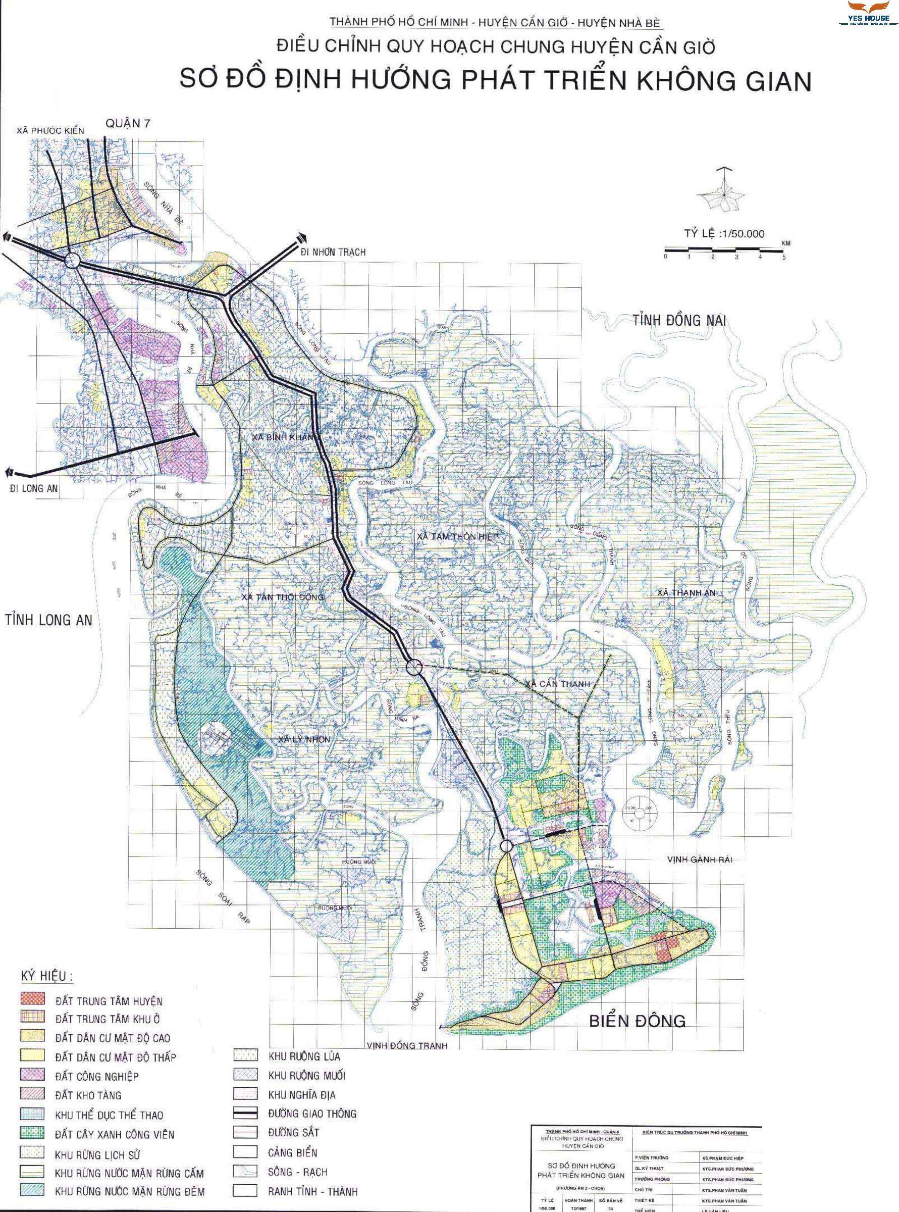 Sơ đồ định hướng phát triển không gian huyện Cần Giờ giai đoạn 2021 - 2030 - Quy hoạch huyện Cần Giờ - Yeshouse