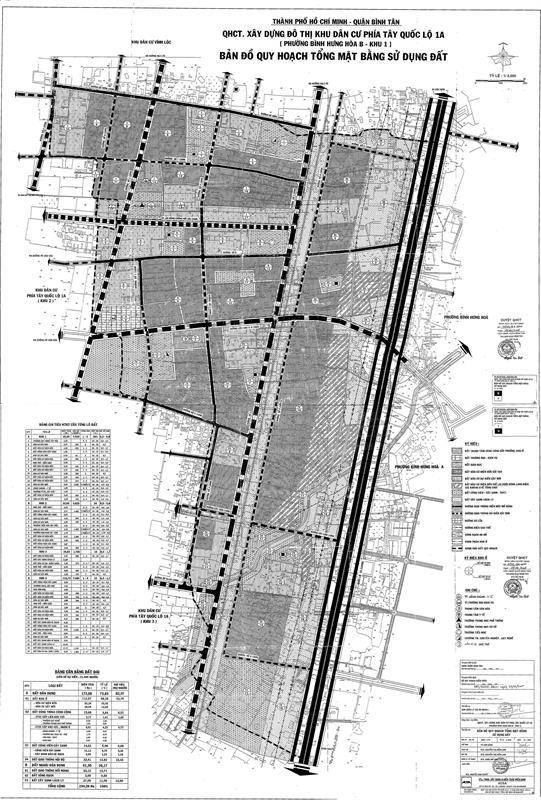Bản đồ quy hoạch tổng mặt bằng sử dụng đất của khu 1 - Yeshouse