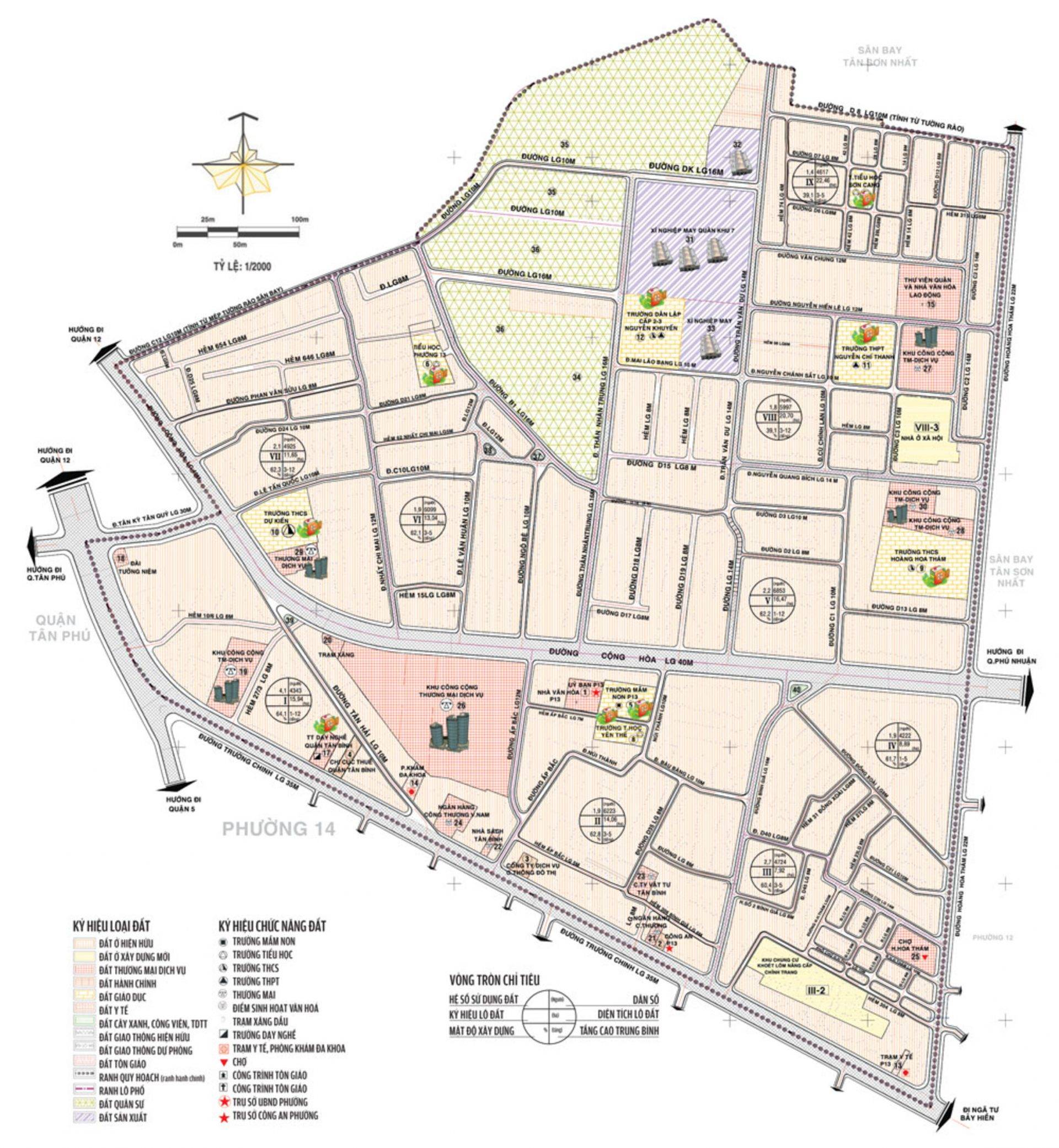 Bản đồ quy hoạch phường 13 quận Tân Bình (cập nhật năm 2021) - Yeshouse