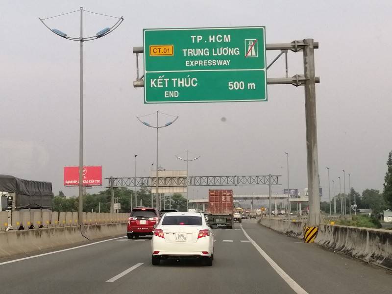 Tuyến cao tốc TP HCM - Trung Lương chính xe thông xe vào ngày 3 tháng 2 năm 2010 - Mạng lưới đường cao tốc - Yeshouse