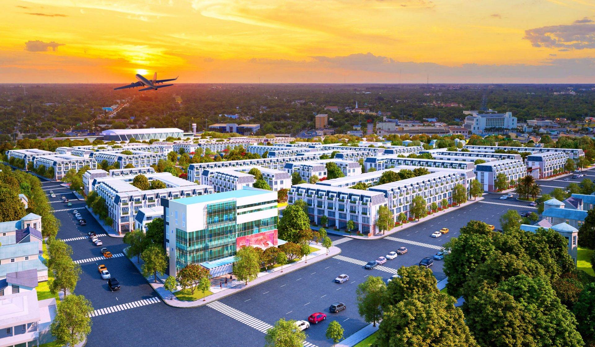 hình ảnh dự án Long Thành Airport City